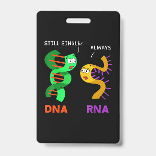 Badge Blague de Biologie Drôle Cadeau de Professeur de B