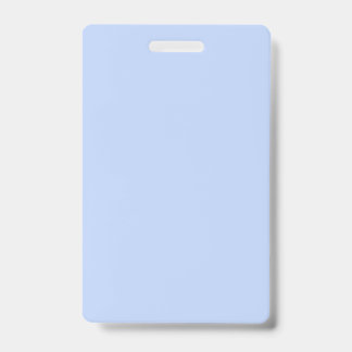 Badge Bleu clair uni couleur pervenche