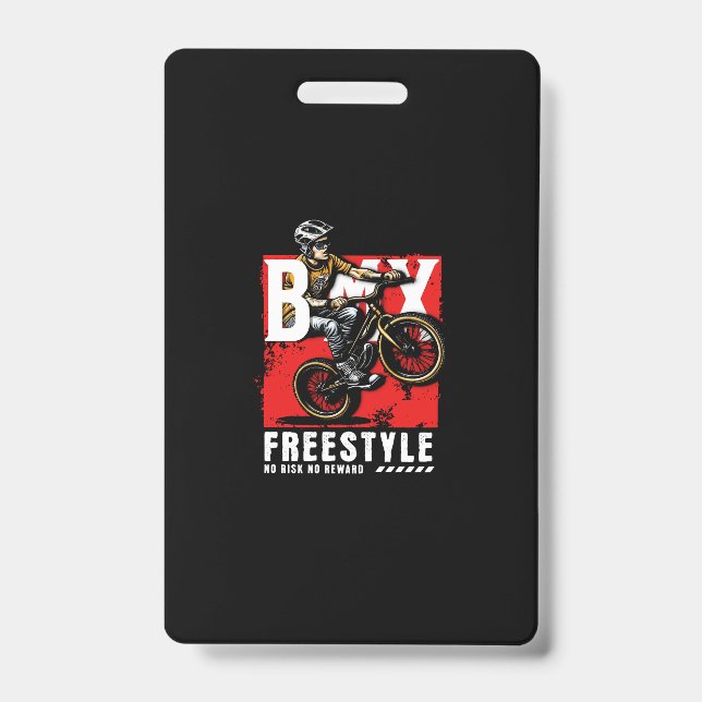 Badge Bmx Freestyle (Avant)