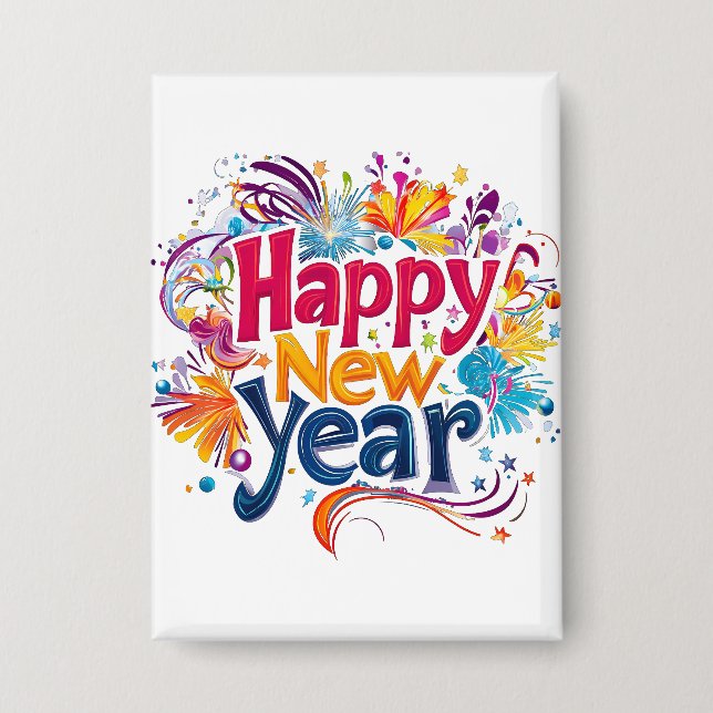 Badge Bonne année (Recto)