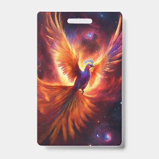 Badge « Bonne fête des Mères » : Phoenix Céleste