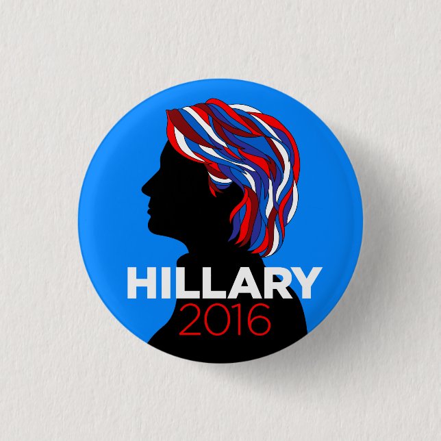 Badge Bouton de Hillary Clinton 2016 (Devant)