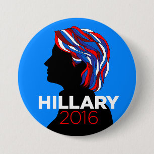 Badge Bouton de Hillary Clinton 2016