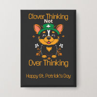 Bouton de la Saint-Patrick de Corgi