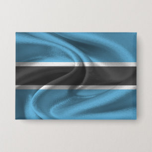 Badge Bouton Drapeau Botswana