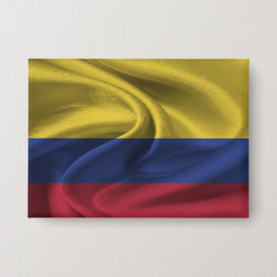 Badge Bouton Drapeau Colombie