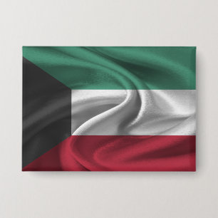 Badge Bouton Drapeau du Koweït