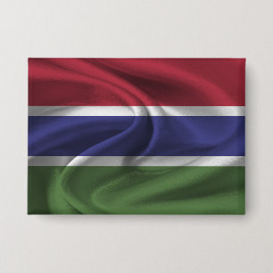 Badge Bouton Drapeau Gambie