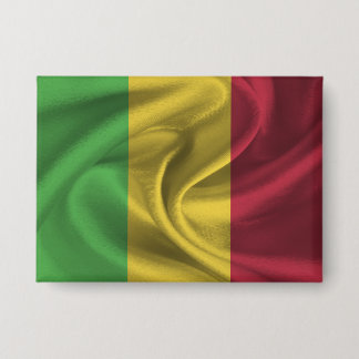 Badge Bouton Drapeau Mali