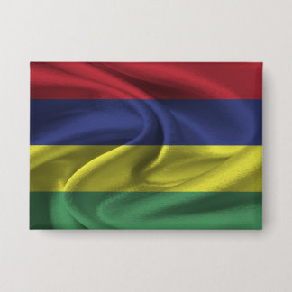 Badge Bouton Drapeau Maurice