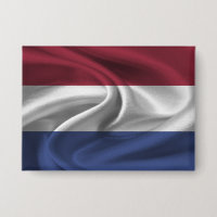 Bouton Drapeau Pays-Bas