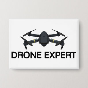 Badge Bouton Drone Expert™