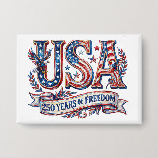 Badge Bouton du 250e anniversaire des États-Unis d'Améri