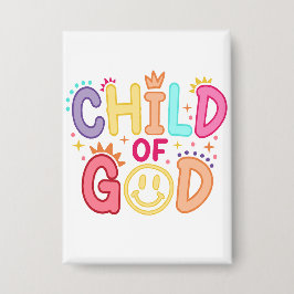 Badge Bouton Enfant de Dieu