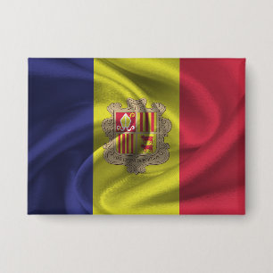 Badge Bouton Indicateur Andorre