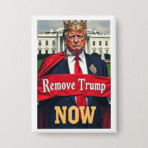 Badge Bouton politique Supprimer Trump Now