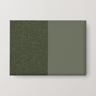 Badge Bouton Rectangle à ton Duo vert mousse - Personnal