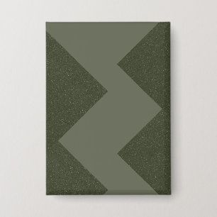 Badge Bouton Rectangle moderne vert mousse