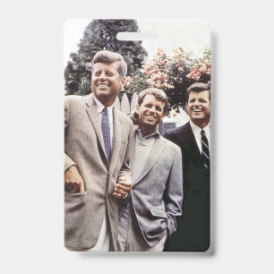 Badge Brothers with President John Kennedy White House