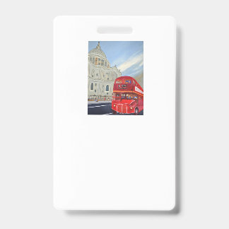 Badge Bus Rouge de Londres