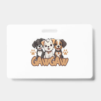 Badge Cadeau d'anniversaire Amoureux des chiens Tee