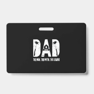Badge Cadeau de sapeur-pompier L'homme La légende Le m