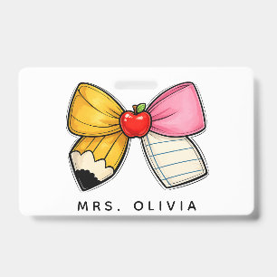 Badge Cadeau personnalisé pour enseignant   Enseignant p