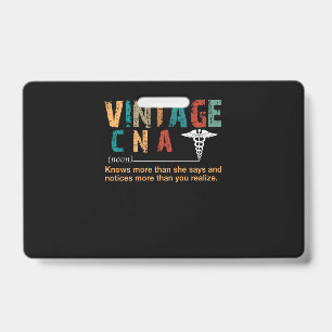 Badge Cadeau pour infirmière Cadeau significatif d'inf