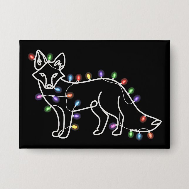 Badge Cadeaux d'amour pour animaux de compagnie Fox Tree (Recto)