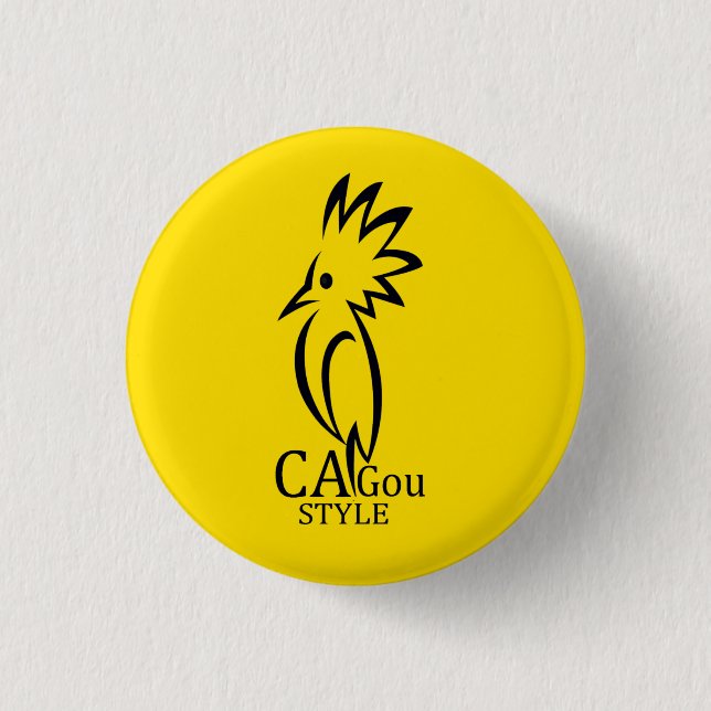 Badge Cagou Button (Vorderseite)