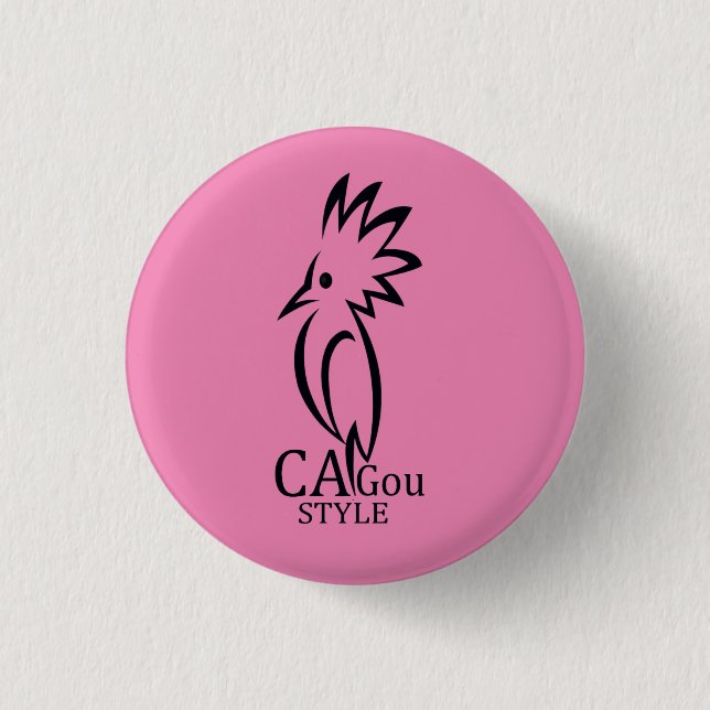 Badge Cagou Button (Vorderseite)