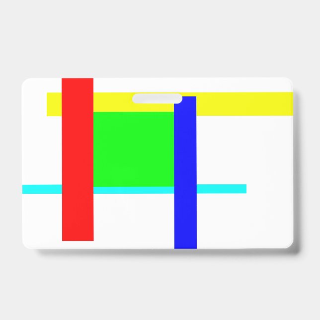 Badge Câlin coloré (Avant)