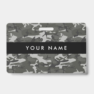 Badge Camo gris, Camouflage, Militaire, Armée