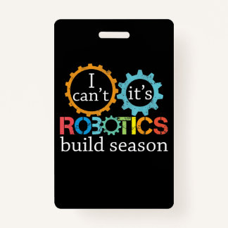 Badge Cant Sa Robotique Construire Saison Cadeau Robotiq