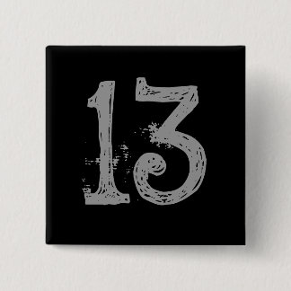 BADGE CARRÉ 5 CM 13