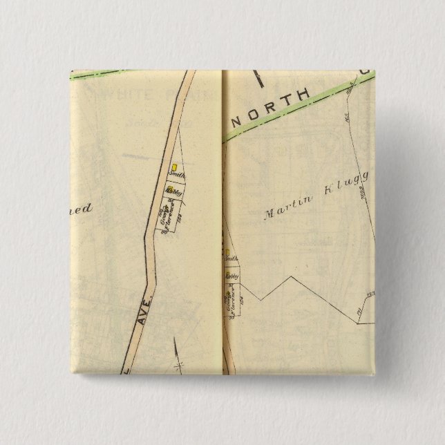 Badge Carré 5 Cm 16-17 Plaines blanches (Devant)