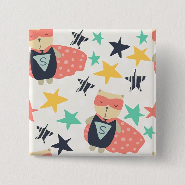 Badge Carré 5 Cm 5,2 g (Devant)