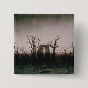 Badge Carré 5 Cm Abbaye dans Oakwood, 1810