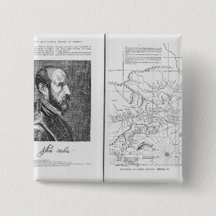 Badge Carré 5 Cm Abraham Ortel Oretelius