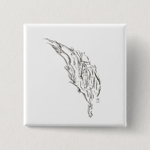 Badge Carré 5 Cm abstrait