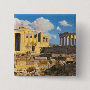 Badge Carré 5 Cm Acropole