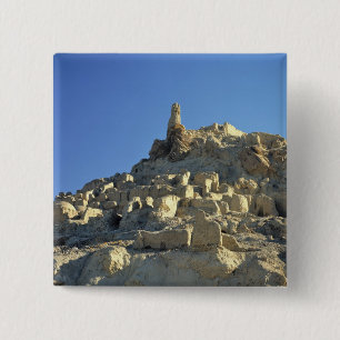 Badge Carré 5 Cm Afghanistan, vallée de Bamian. La légende raconte