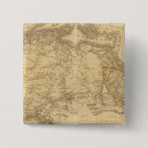 Badge Carré 5 Cm Afrique 14