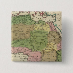 Badge Carré 5 Cm Afrique 2