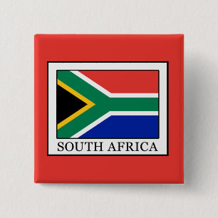 Badge Carré 5 Cm Afrique du Sud