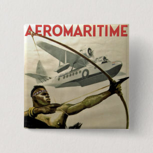 Badge Carré 5 Cm Afromaritime