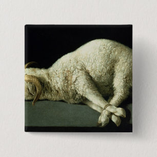 Badge Carré 5 Cm Agnus Dei, c.1635-40