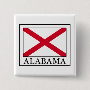 Badge Carré 5 Cm Alabama