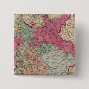 Badge Carré 5 Cm Allemagne 23