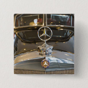 Badge Carré 5 Cm Allemagne, Bade-Wurtemberg, Stuttgart. Mercedes